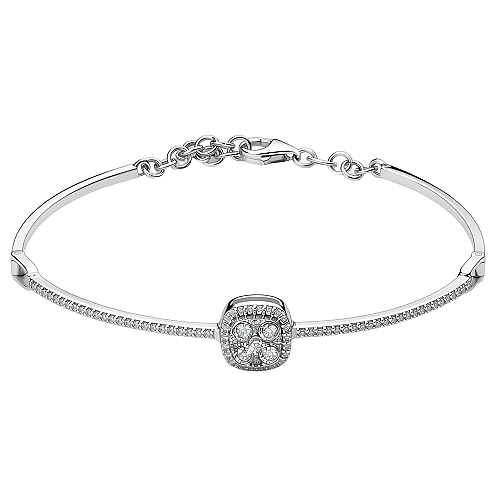 0.49 Karat Coronet Taşlı Kelepçe