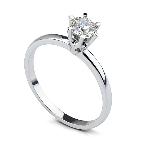 0.51 Karat Oval Pırlanta Tektaş Yüzük