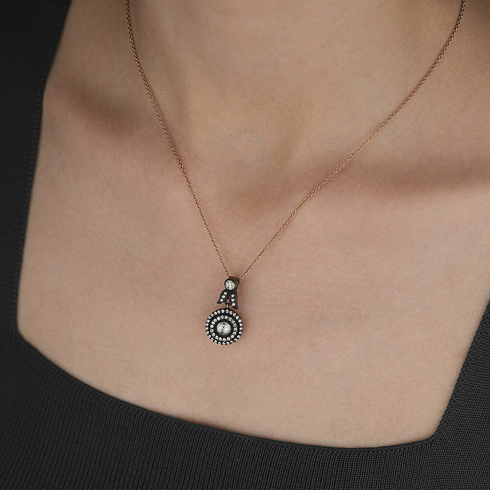 0.91 Karat Kolye - 2