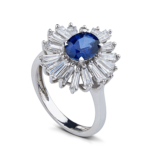 2.99 Karat Safir Yüzük
