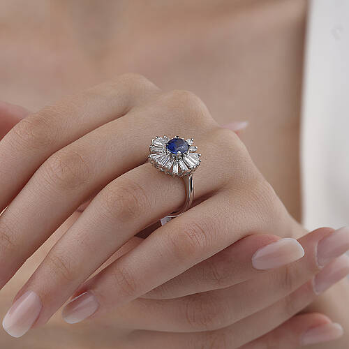 2.99 Karat Safir Yüzük (1)