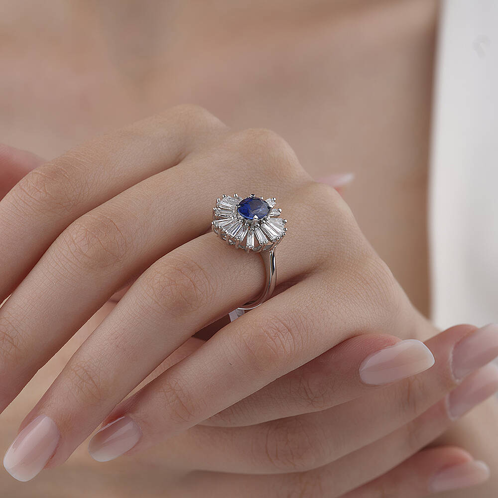 2.99 Karat Safir Yüzük - 2