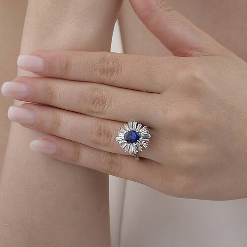 2.99 Karat Safir Yüzük - 3