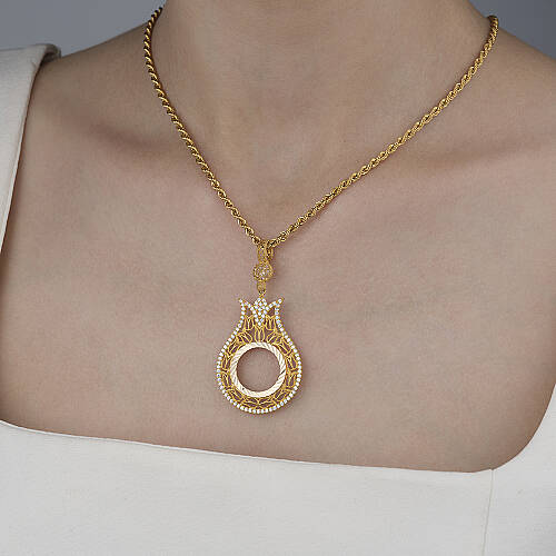 8 Ayar Çeyrek Kolye Ucu (1)
